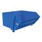 Vestil Heavy Duty Self-Dumping Hopper 1 Cubic Yard 6000 lb Blue/Silver (Base) HDROP-100-HD - alternate 1